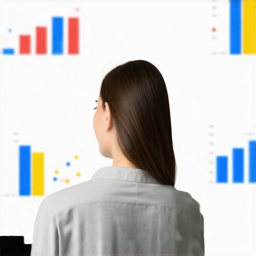 Analyzing local SEO data with advanced tools Business owner reviewing analytics on a computer screen with data charts