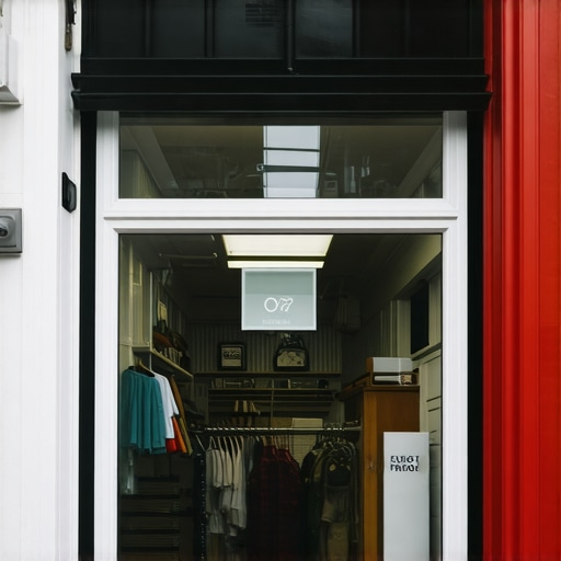 Virtual tour of a storefront showcasing local business environment