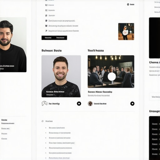 Illustration of a local business profile highlighting images, videos, and schema enhancements.
