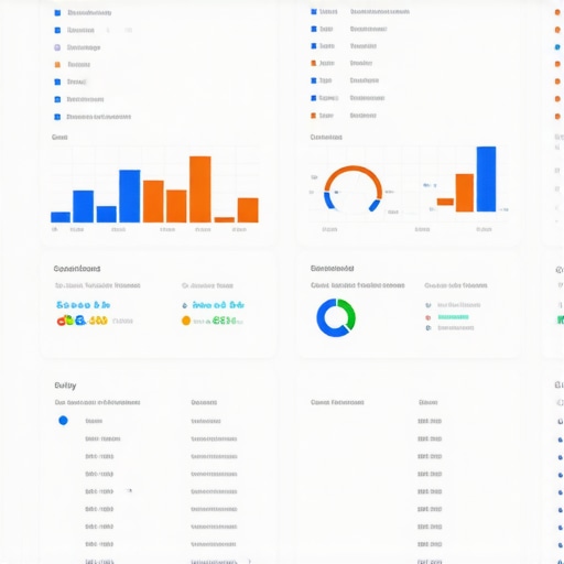Advanced AI dashboard analyzing local search trends and competitor data