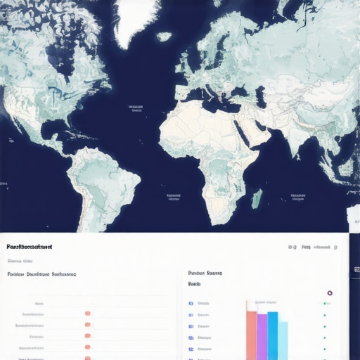 Screenshot of AI analytics dashboard optimizing local maps rankings