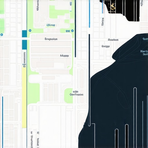Business analytics dashboard showing local SEO metrics with AI and community data