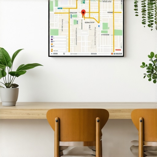 Business owner optimizing local schema markup on digital device
