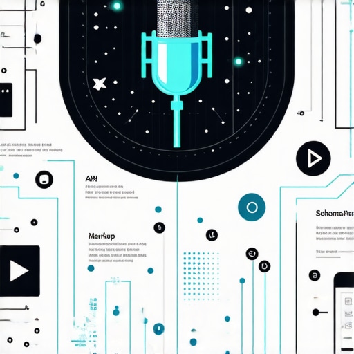 Illustration of advanced AI, voice search, AR, and schema tools transforming local SEO in 2025