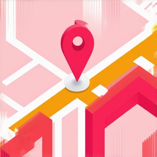 Advanced Local SEO Map Optimization A digital map showcasing enhanced local business listings with schema and AI integrations.