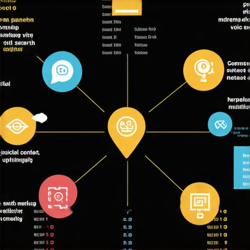 Diagram illustrating various advanced local SEO techniques for maximizing search rankings