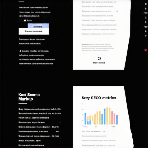 Advanced Local SEO Techniques Infographic A detailed infographic illustrating behavioral data analysis, schema markup importance, and SEO metrics for local rankings.