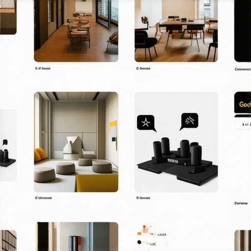 Immersive Google Business Profile with Virtual and Augmented Reality Elements Screenshot of a Google Business Profile with virtual tour options and AR icons highlighting innovative local SEO techniques.