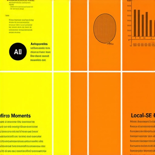 Micro-Moments and AI in Local SEO Infographic showing how micro-moments and AI analytics enhance local SEO strategies.