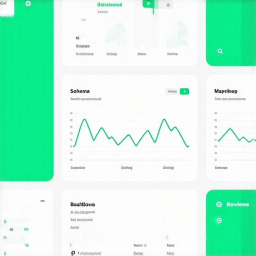Screenshot of a local SEO analytics dashboard showcasing engagement, schema, and review insights.
