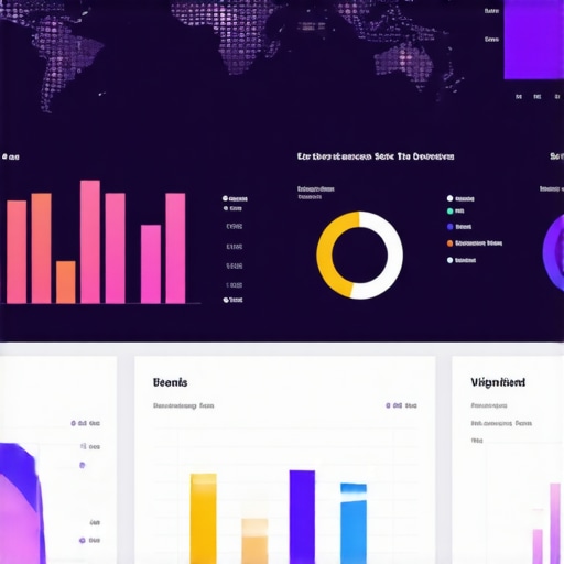 Audience engagement metrics and local SEO analytics dashboard.