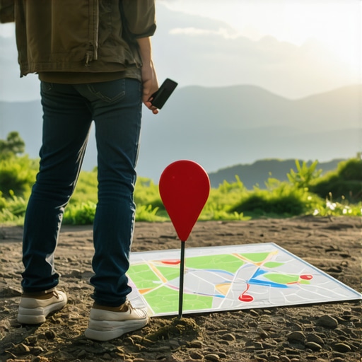 The exact way to fix a map pin that only shows when you are standing on it